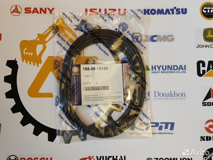 195-09-18340 О-Кольцо komatsu