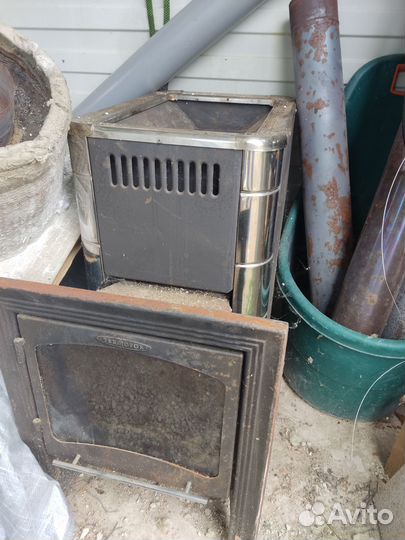 Печь для сауны, отопления домика бу