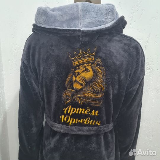 Халат с вышивкой на заказ