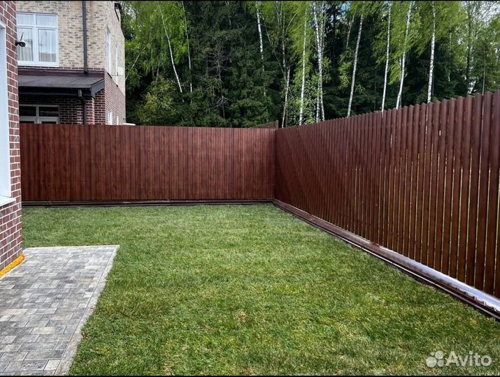 Рулонный газон с укладкой