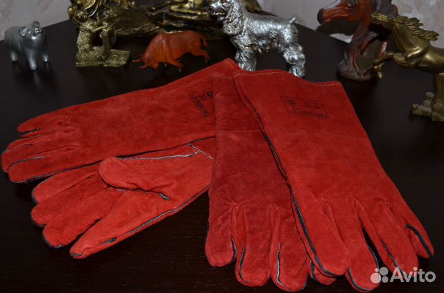 Краги сварочные спилковые летние