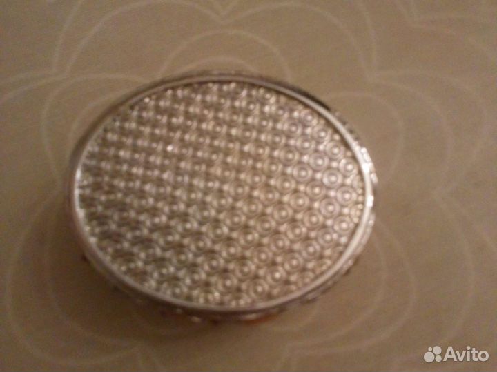 Шкатулка. Эмаль с стразами, шкатулка Гжель, друза