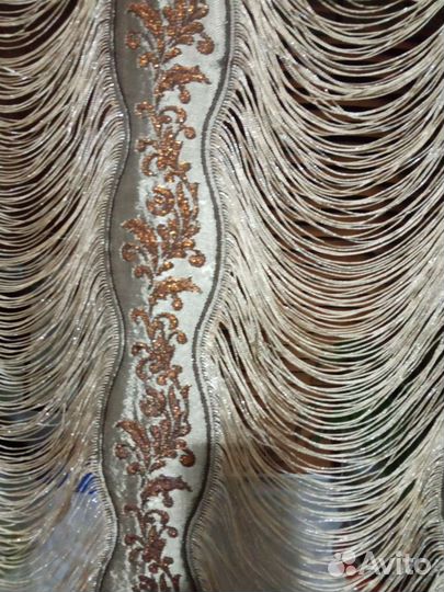 Штори раз 2.5х1.2.пар. есть 4 куска