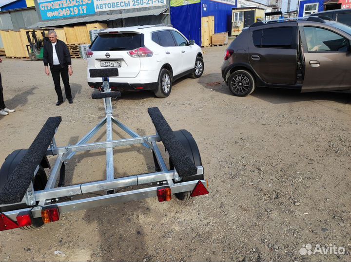 Прицеп для лодки пвх 81771С.012. установка фаркопа