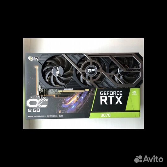 Видеокарта Palit GeForce RTX 3070 GamingPro OC 8GB