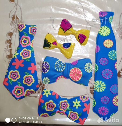 Аксессуары для праздника. Бантики и галстуки