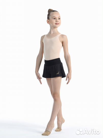 Шорты solo RG767-107 двойные с подшортниками черны