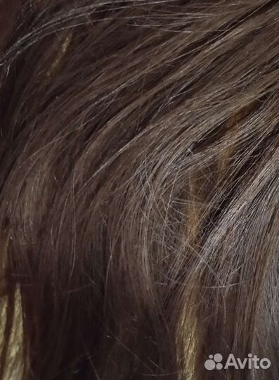Волосы натуральные на трессе