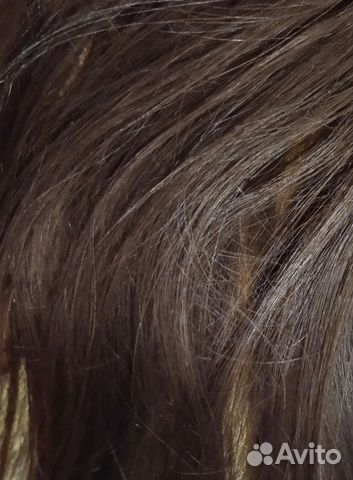 Волосы натуральные на трессе