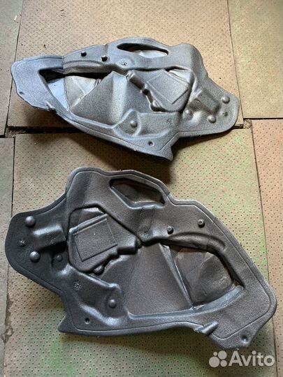 Штатная шумоизоляция дверей фокус 3