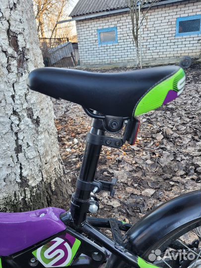 Детский велосипед 16 steps 4 колеса