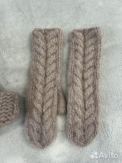 Шапка и варежки