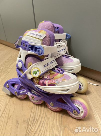 Детские ролики Reaction Disney Princess