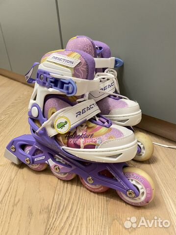 Детские ролики Reaction Disney Princess