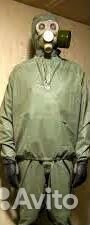 Зелёный костюм химзащиты Л-1