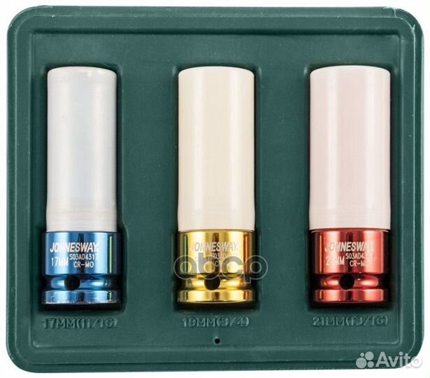 S03AD4303S набор головок торцевых ударных глуб