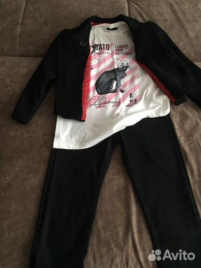 Пакет вещей (джинсы Zara)