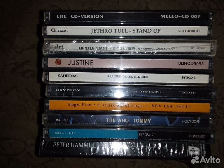 CD редкие, progressive rock, metal