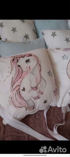 Бортики в кроватку +