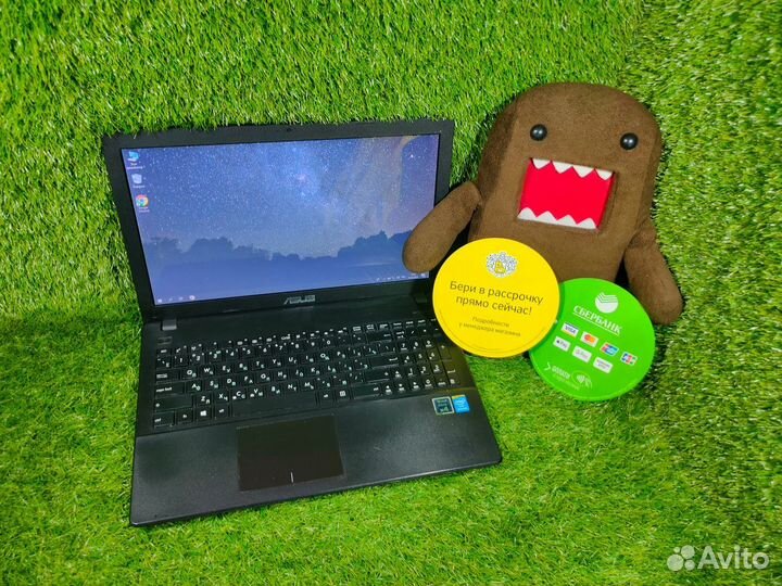 Asus с новой акб и SSD для комфортной работы,учёбы