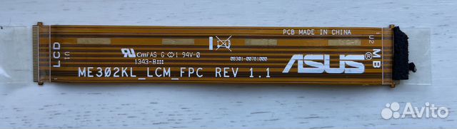 Шлейф дисплея (матрицы) ME302KL 08301-00781100