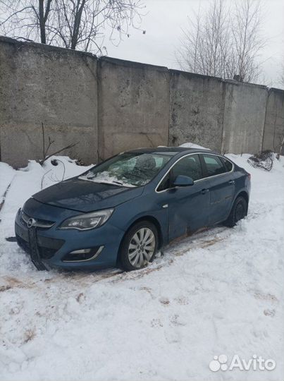 Спойлер бампера передний Opel Astra J A16XER 2013