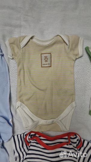 Боди и ползунки комплект 62