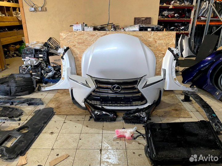 Lexus NX Ноускат передняя часть капот бампер фара
