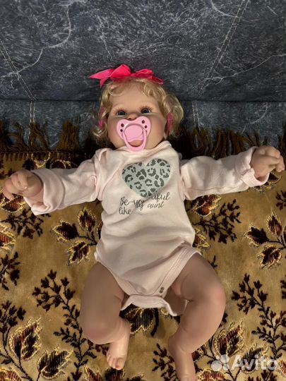 Кукла реборн силиконовая 50 см