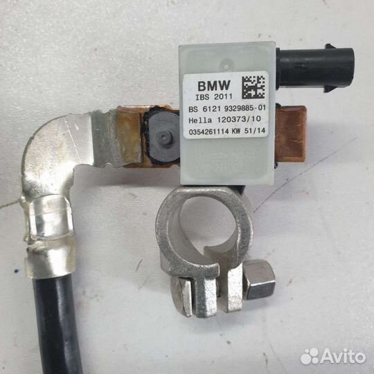 Минусовой провод аккумулятора 6121 9329739 BMW X5 F15 0