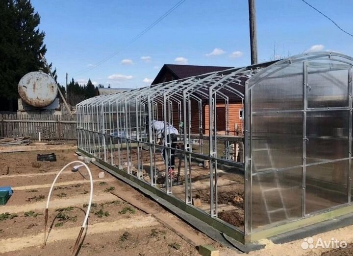 Теплица из поликарбоната