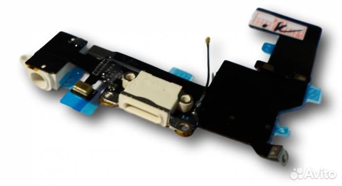 Шлейф iPhone SE + разъем зарядки + разъем гарнитур