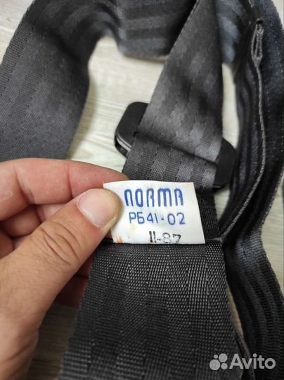 Ремни безопасности norma