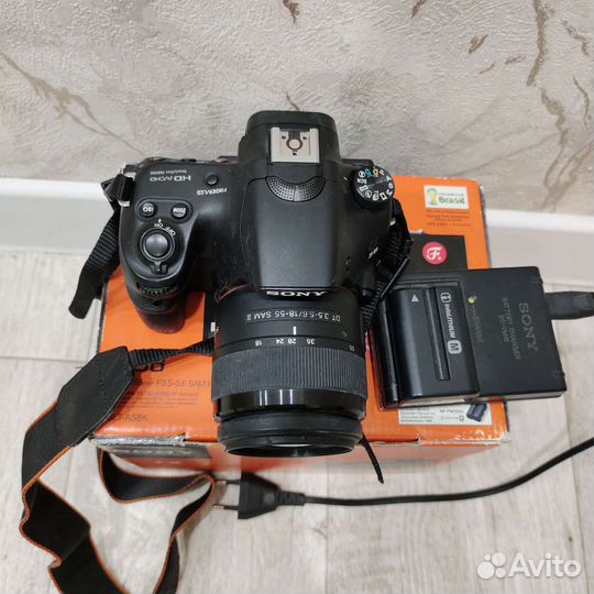 Зеркальный фотоаппарат sony