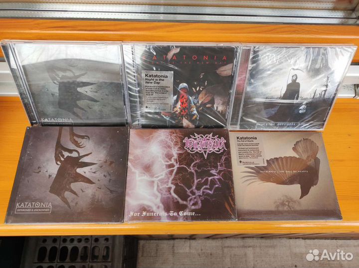 Фирменные CD Katatonia