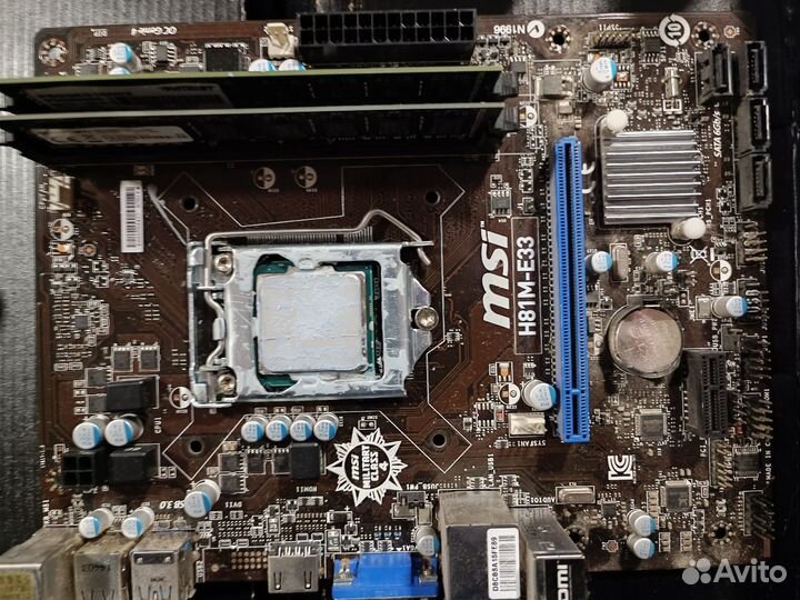 Материнская плата и озу