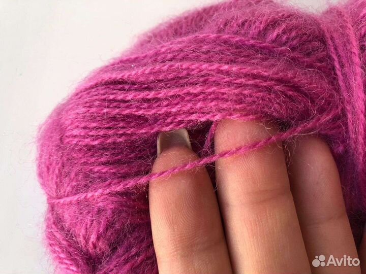 Пряжа для вязания мохер