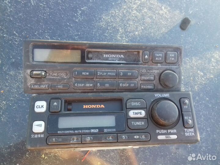 Кассетная магнитола Honda оригинал