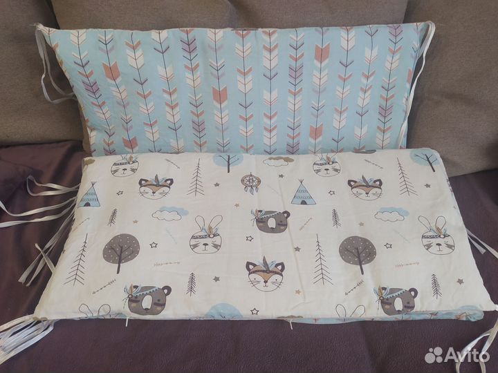 Постельное белье 120 60 бортики на кроватку