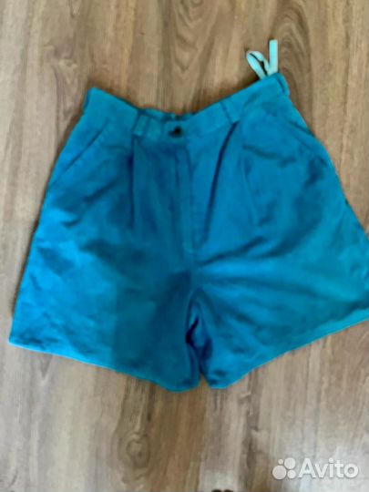 Шорты из натуральной замши Италия