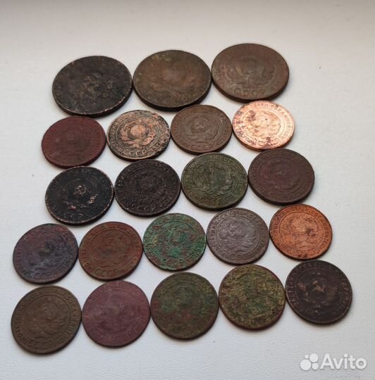 Монеты СССР 1924 год(медь)