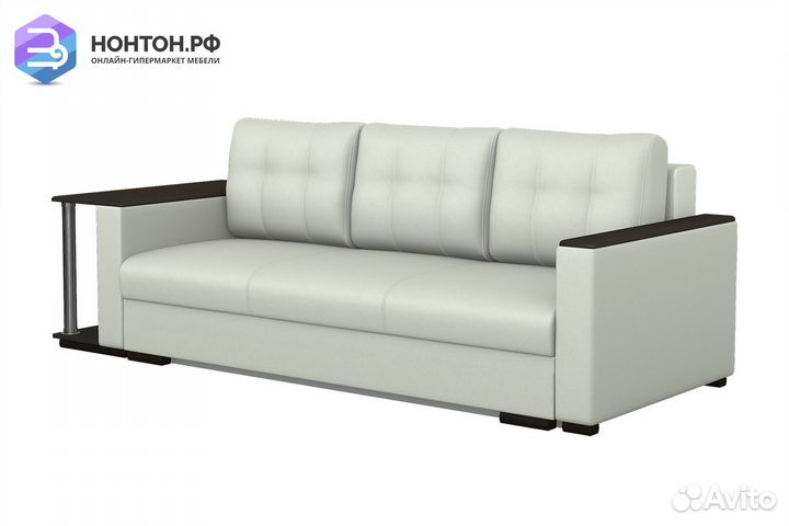 Диван еврокнижка Вега-39 белый