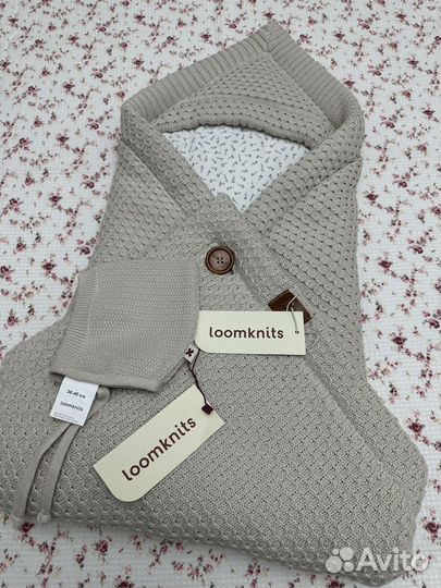 Конверт и шапочка Loomknits