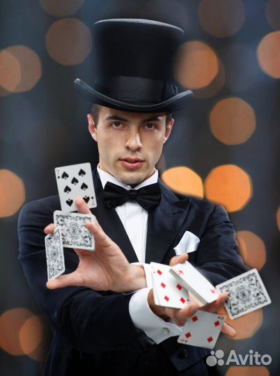 Фокусник-иллюзионист на свадьбу/юбилей/корпоратив