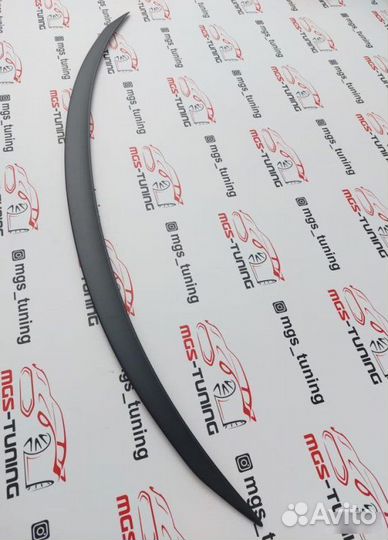 Спойлер на Mercedes S-Coupe c217 (Черный мат)