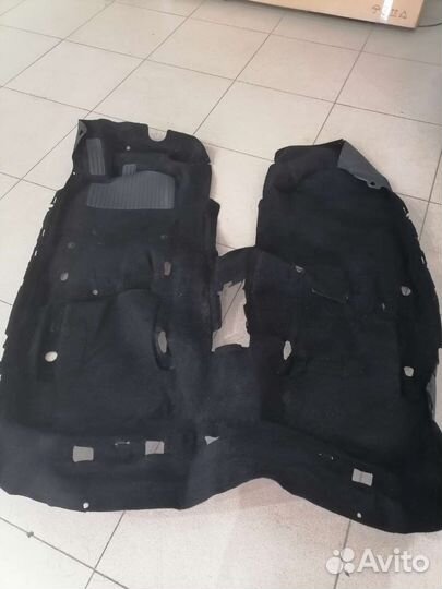 Пол ковролин салона Renault megane 3 Рено меган3