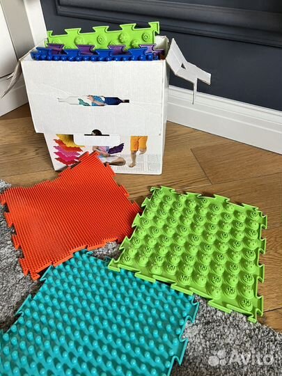 Модульный коврик ортодон 12 пазлов