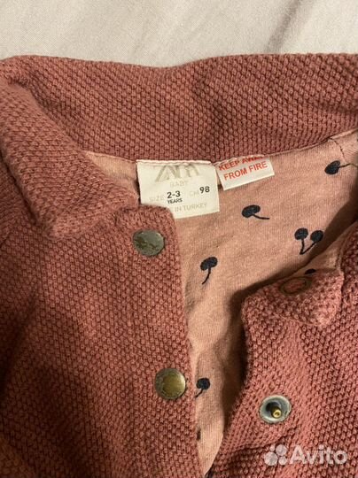 Вещи для девочки Zara 98