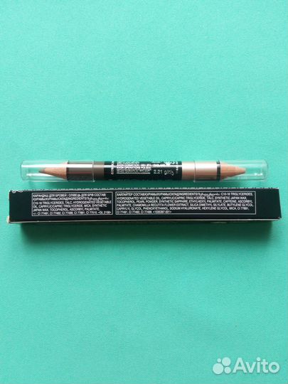 2в1 карандаш для бровей и хайлайтер Avon Light bro