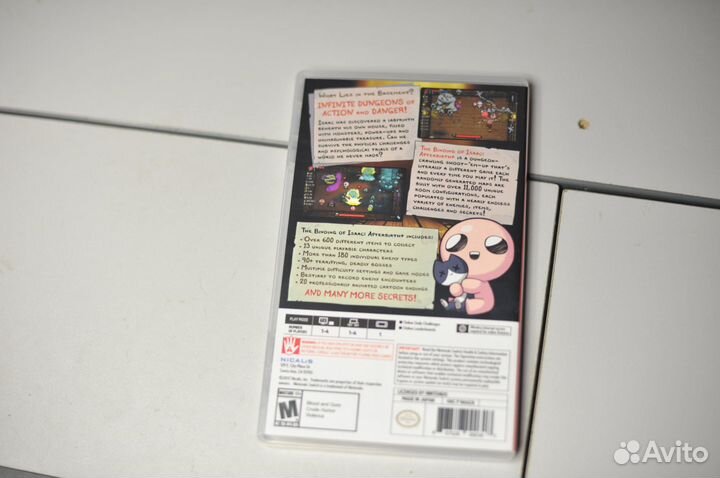 The binding of isaac switch (USA, first day ed)